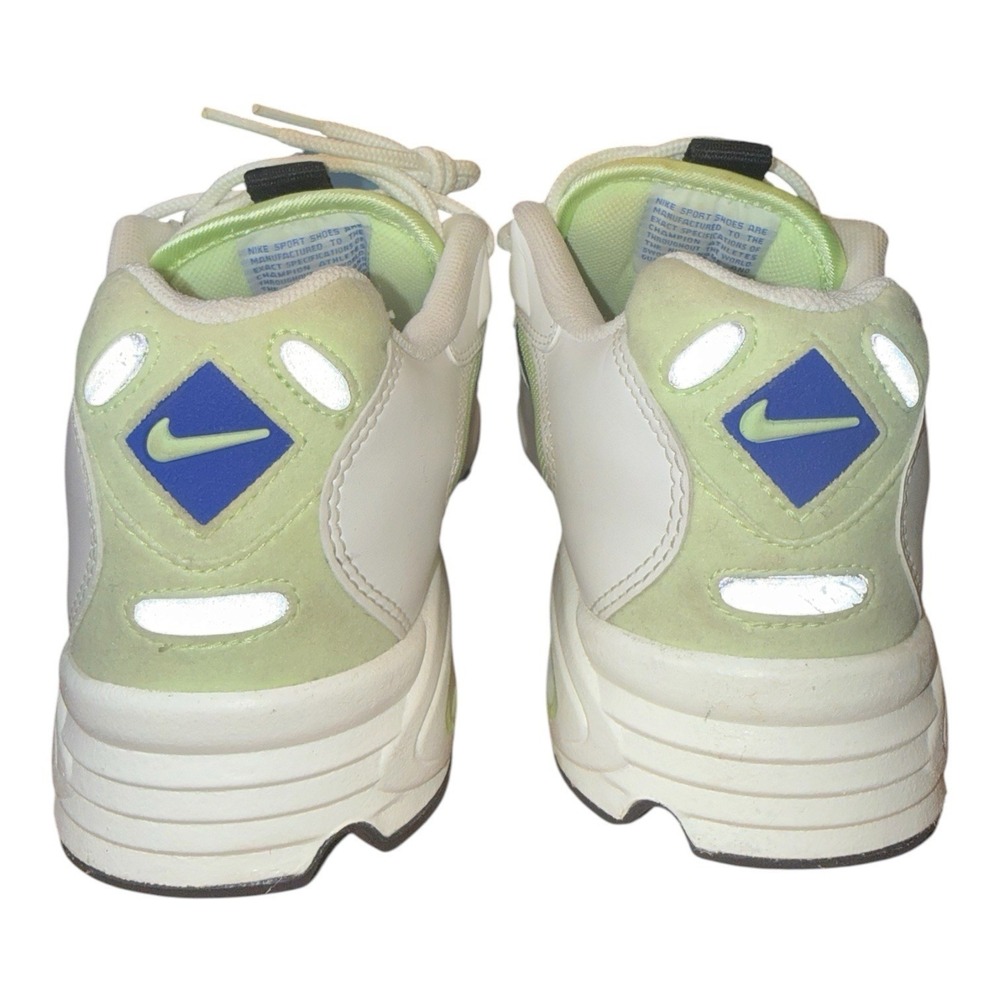 Nike Air Max Triax 96 Volt Size 12M 13.5W CT1104-700 Neon Green Royal Blue Suede - Picture 6 of 9